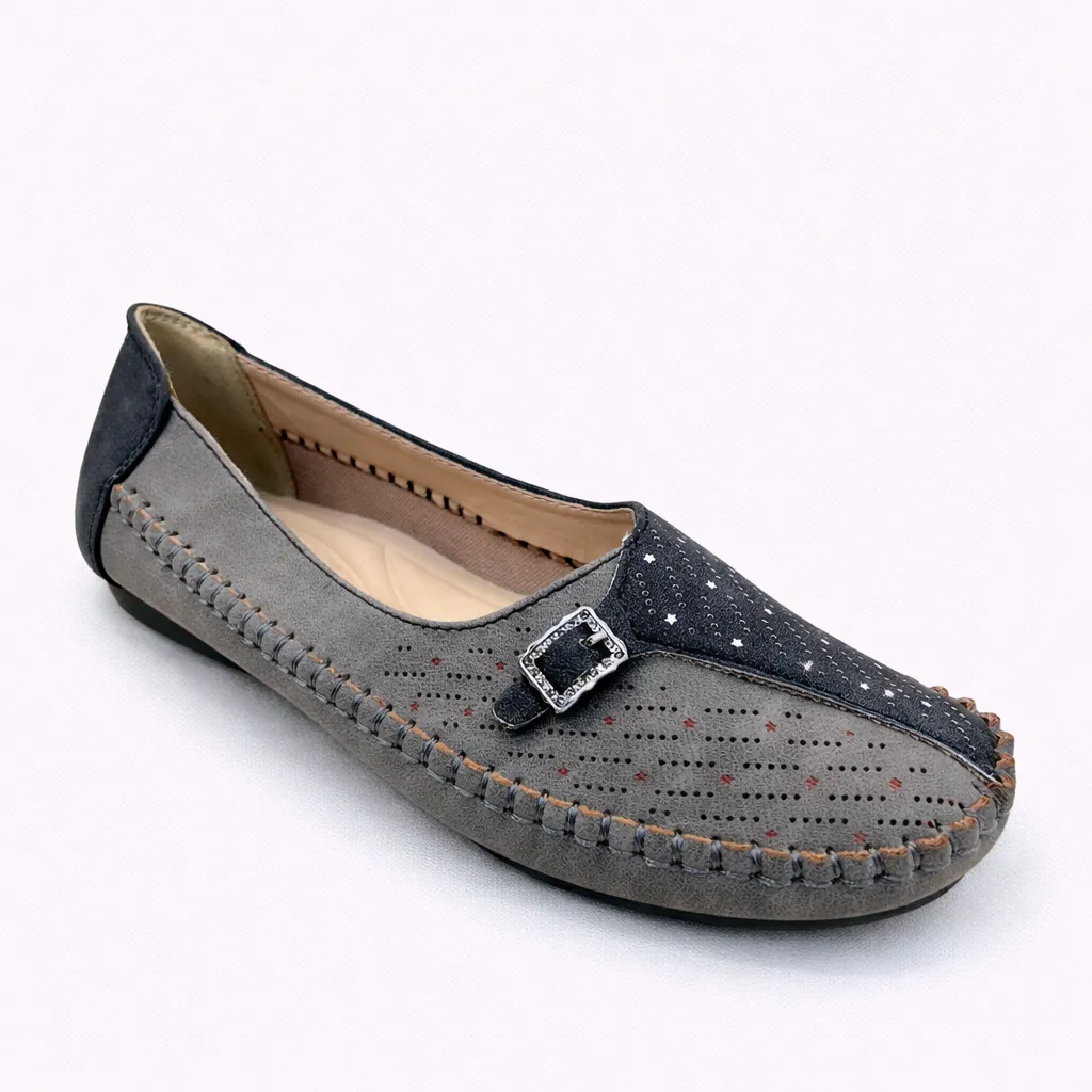 Urbantoes Soft Comfort Flat Ballerinas Black - Image 2