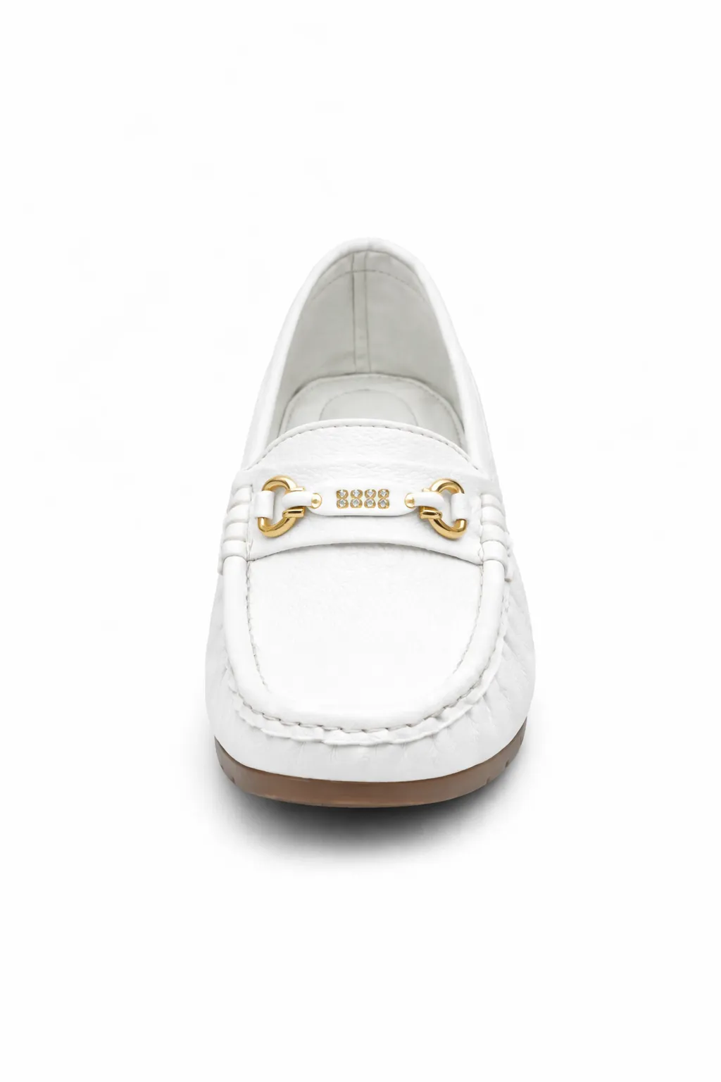 UrbanToes Women White Comfort Walking Loafers - Image 2