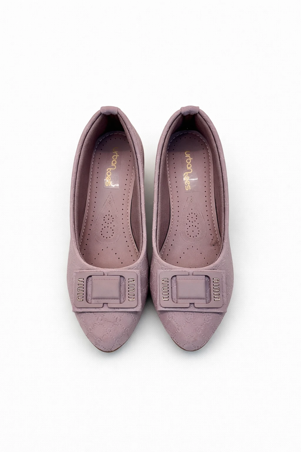 womens pink formal low heel shoes