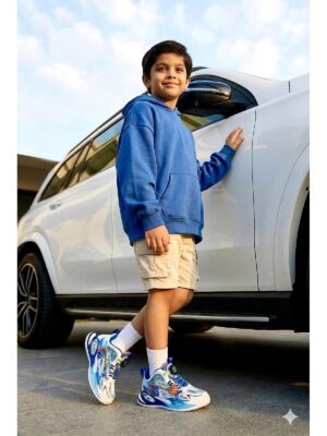 Kids Basketball Style Sports Shoes