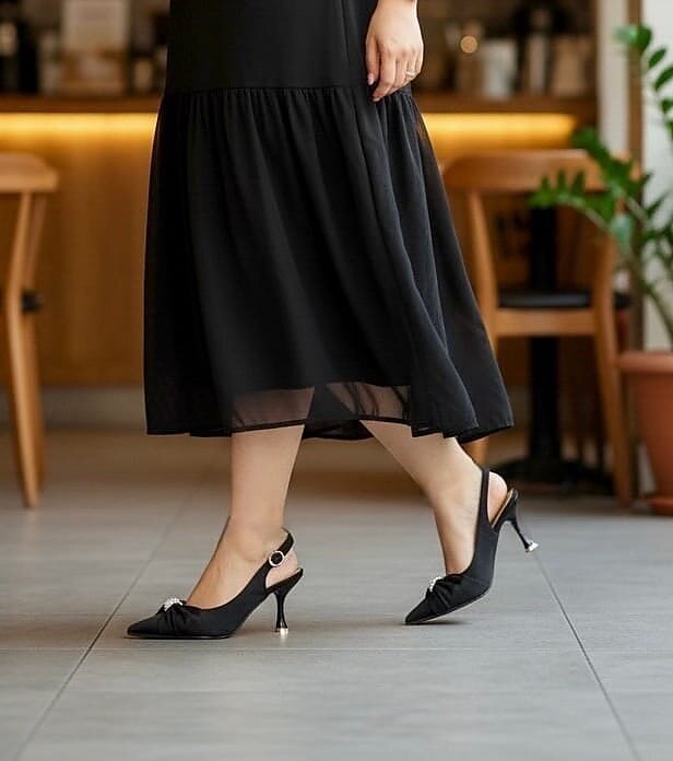 Slingback Kitten Heels for Women