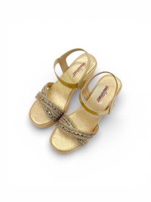 gold platform heels for women