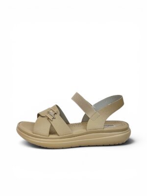 beige comfort sandals for women daily wear