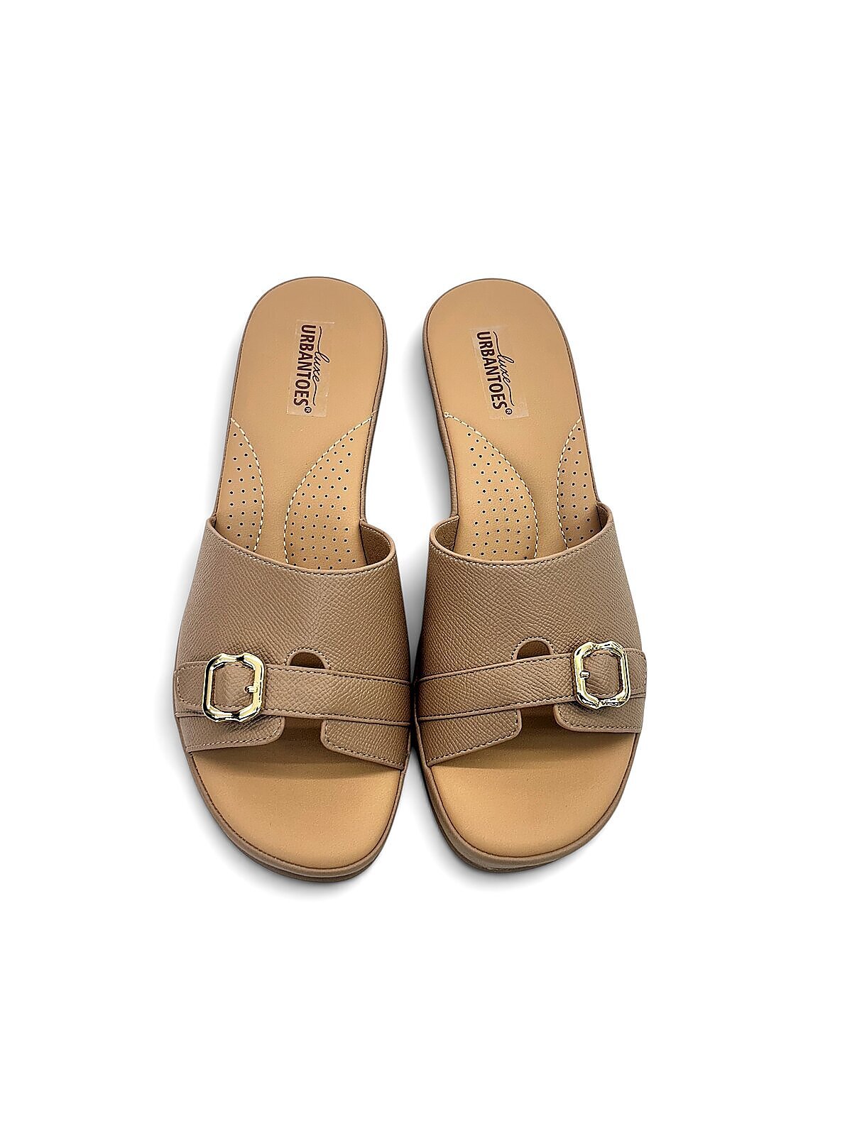 Brown wedge sandals for women daily wear