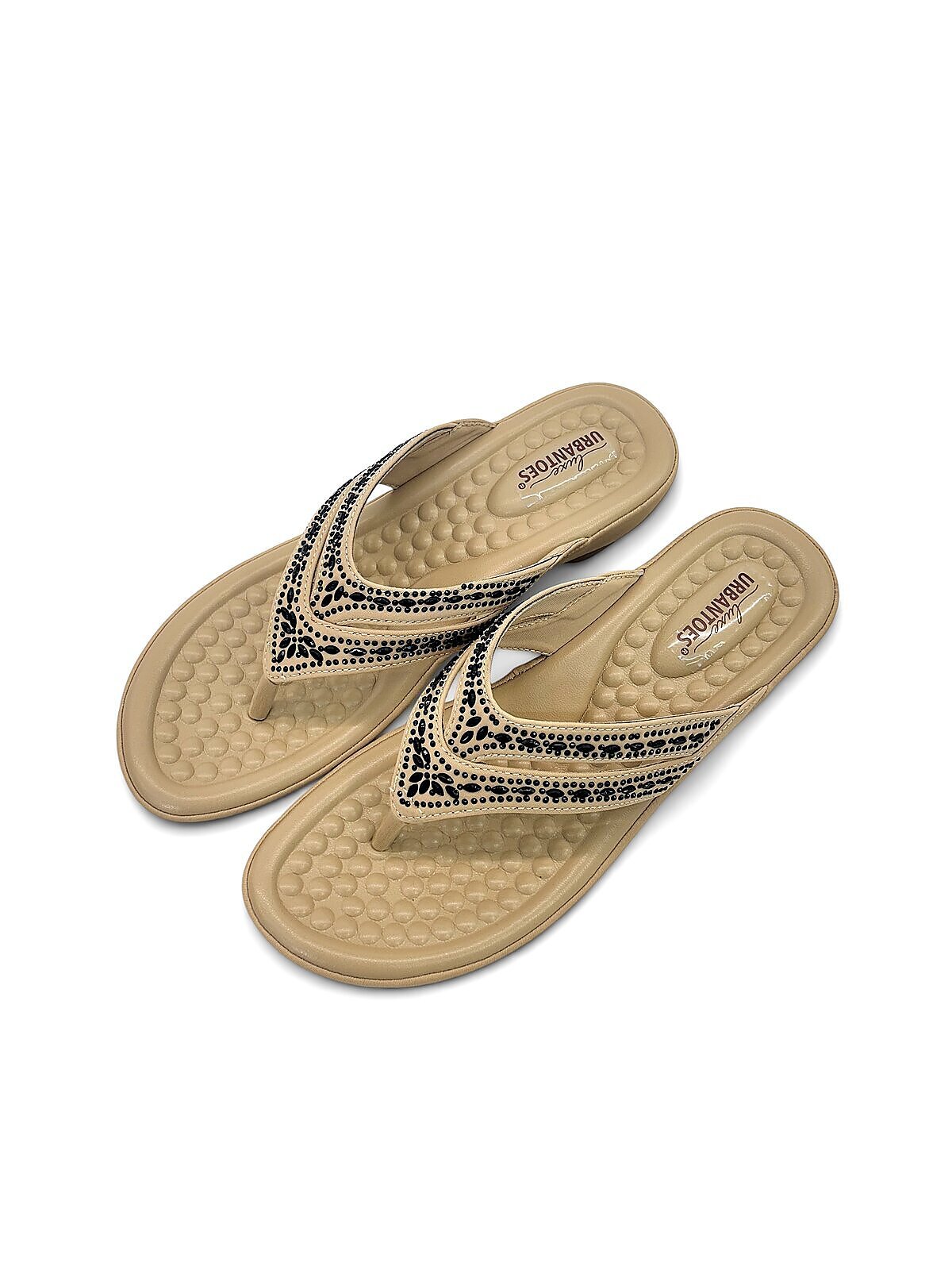 Khakhi Toe Post Sandals for Women Daily Wear | UrbanToes - Image 2