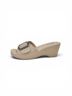 beige wedge sandals for women daily wear